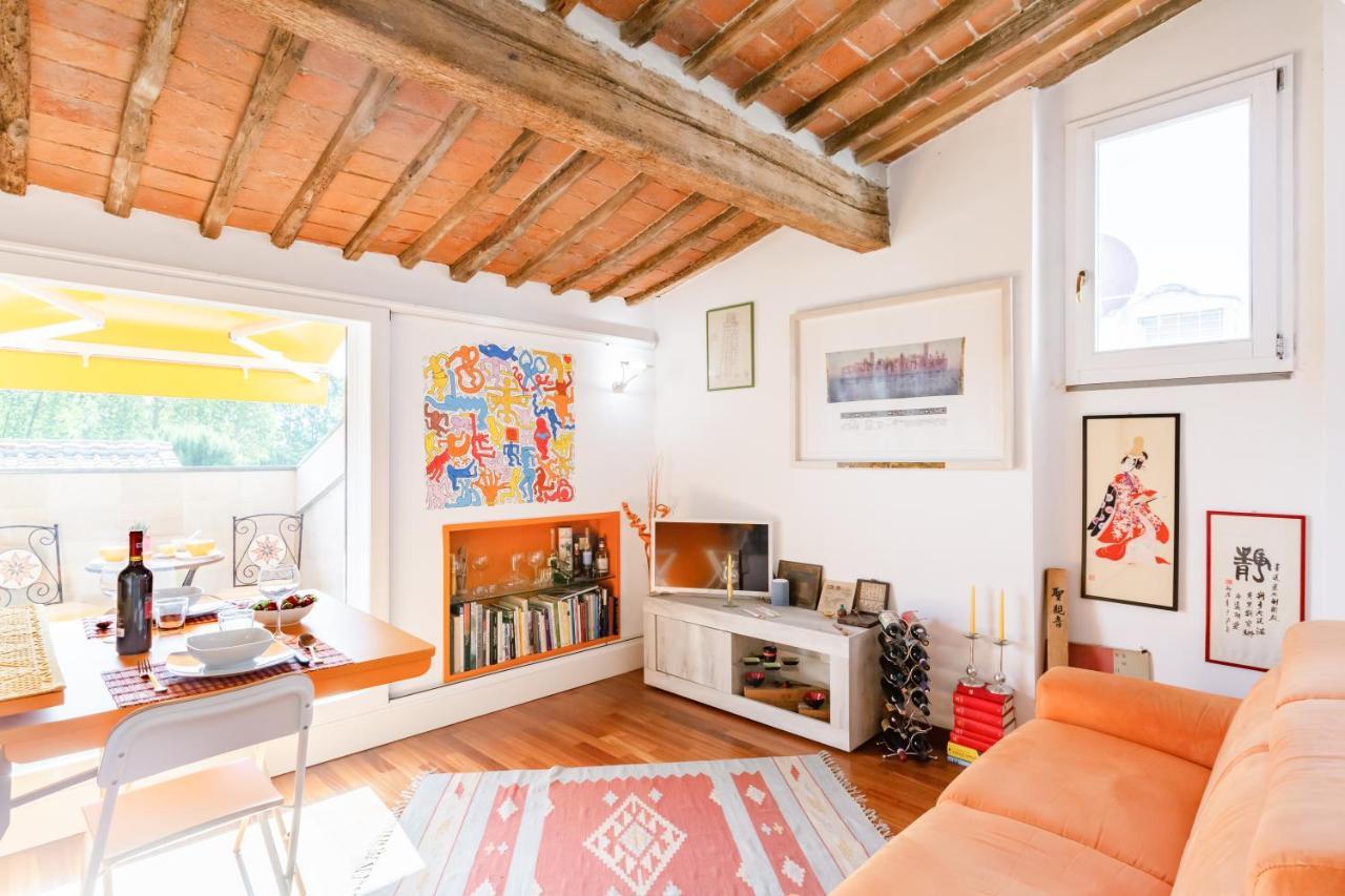 Piazza Dei Cavalieri Orange Attic Apartment Pisa Exterior photo
